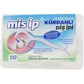 Mis İp K&uuml;rdanlı Diş İpi 50 Adet