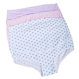 3x Mutterschaft Schwangerschafts slip Umstandsslip Umstandsunterwäsche Baumwolle