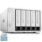 TerraMaster F5-420 NAS Server 5-Bay Intel Quad Core 2.0GHz 4GB RAM Network RAID Storage per la piccola e media azienda (Diskless)