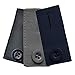 Medipaq® Skirt Trouser or Jeans Button WAIST EXTENDERS x3 Pack (1x Navy  1x Black  1x Grey)