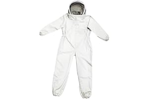 BYUP SDENSHI Costume Apiculteur Professionnel Super Épais Apicole Protection de Corps Anti-guêpe - XL