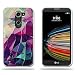 Produktbild LG X mach/X Fast/K600 Hülle, FUBAODA [Bunte Box] Transparente Silikon TPU Fashion Kreatives Design Anti-Scratch Smart Schutz Stilvolle Silikon Slim Fit Shockproof Flexibel für LG X mach/X Fast/K600