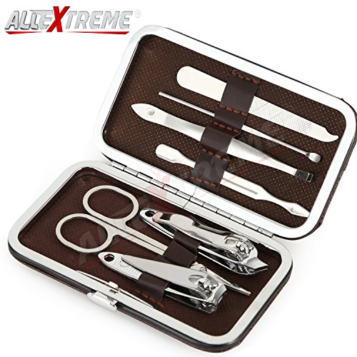 AllExtreme Manicure / pedicure 7 in 1 DIY Compact handy kit, Cover Design May Vary. RS.219 (54.00% Off) - Amazon