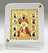 Eknoor Car Dashboard Idol- Goldplated Recta 45/50- Ten Sikh Guru ji with japa mala (prayer beads) RS.450.00