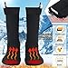 Produktbild Kungfu Mall 3.7V 4500MAH Doppelschichtige, elektrisch beheizte Heizsocken Beheizte Zehensocken mit Spann Wiederaufladbare Batterie Fußwärmer Stiefelstrümpfe