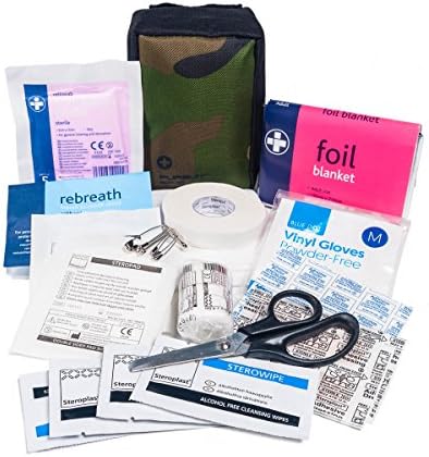 Snow Sports First Aid Kit | Pocket Size | Camo Pouch