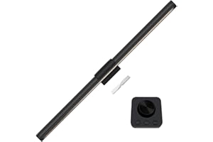 GREATZER LED Monitor Lampe USB Augenschutz Schreibtischlampe mit Touchscreen Kein Bildschirm Blendung PC USB Screenbar Monitorlicht Einstellbaren Farbtemperatur Helligkeit Intelligente Kabellose Steuerung 44CM