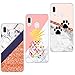 Produktbild DeirCase 3 Pack Hülle kompatibel für Samsung Galaxy A20E Hülle, Ultradünn Gemalt TPU Phone Case Handyhülle Schutzhülle Silikon Bumper Schutz Tasche Schale Antikratz Backcover*3