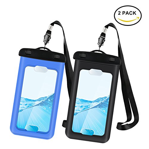 Pack Universal Waterproof Case Ipx8 Waterproof Phone Pouch Dry