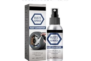 SHOWHEEL Spray Convertidor de Óxido, Quita Oxido Metal, Spray de Eliminación de Óxido, Tratamiento de Óxido de Acción Rápida, Accesorios de Limpieza del Automóvil