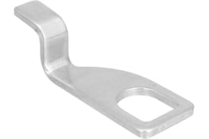 ZAK168 Edelstahl Auto Heckklappenhalterung Halterung für VW T5 Bus und Caddy Camper Van Camping Lüftung Auto Heckhalterung Ersatz Zubehör, silber, Free Size