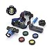 Produktbild Genwiss 3000 Lumen XM-L T6 U2 3 Modi 4, Farbe, Hell Einstellbare Basis Kopflampe Stirnlampe Fahrrad Licht für Camping Biking Arbeits Jagen Fischen Reiten Walking (schließen Sie Batterie und Ladegerät)