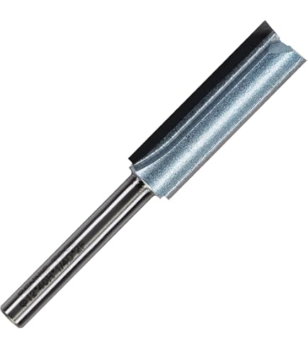 Faithfull FAIRB21 Fresa A Candela Con Taglio Singolo In Metalluro Di Tungsteno - 1/4" X 4mm Per Legno, MDF E Compensato