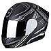 Produktbild Scorpion Exo-920 Satellite Schwarz-Silber Motorradhelm, Klapphelm (XL 60/61)