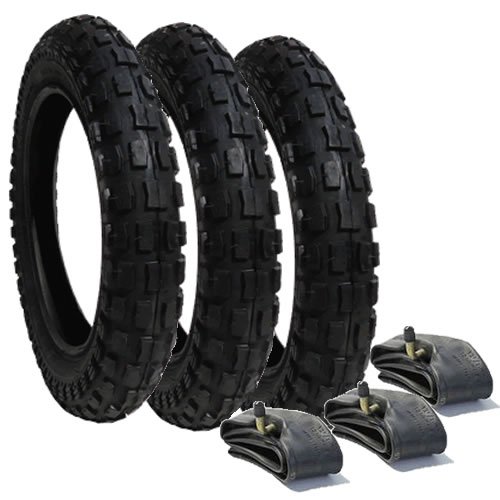 An Alternative Set of Tyres and Tubes for Phil & Teds Sports/E3 - Off Road Tread Pattern