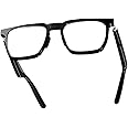 Tunifi G01 Smart Glasses Wireless Bluetooth with Magnetic Charging Hands-Free Calling, Anti-Blue Light, Sport Headset, Eyewear Intelligent Eyeglasses (Charcoal Black)