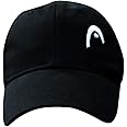 HEAD Men's Polyester Tour Cap (Black, Free Size)