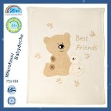 Alvi Babydecke natur Größe 75×100 cm - 2