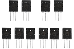 Broco 5 Paar Schwarz 2SA1943 2SC5200 High Power Matched Audio Transistor