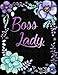 Produktbild Boss Lady: Purple Gold, Lined Journal (Notebook, Diary) with 110 Inspirational Quotes, XL 8.5x11, Black Soft Cover, Matte Finish, Journal for Women (Journals to Write In)