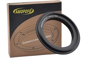AMOPOFO 55mm-Nikon Macro Ring,55mm to AI Reverse Adapter Ring,Compatible with for Nikon Series Camera D7500 D7100 D7000 D5600 D5500 D5300 D5200 D5100 D5000 D3500 D3300 D3200 D3100 D750 D700 D500 D4 D3X