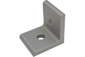 3D24 10 x Innenwinkel Winkel Aluwinkel 90 Grad 30x30x30 mm Aluminium eloxiert