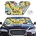Produktbild Dress rei Car Windshield Sun Shade It's Umami! Kawaii Sushi Keep Your Vehicle Cool UV Sun Heat Reflector 51.2x27.5 Inchs