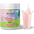 TRICK OR TREAT BRAINIFY Nutrition Drink Powder | Strawberry | 7 Herbs | Millets + Nuts + Seeds (350g)