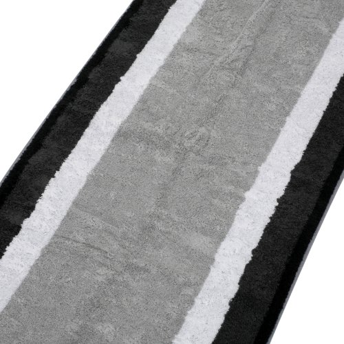 JOOP! Handtücher Elegance Stripes Frottier hellgrau dunkelgrau 50/100 - 2