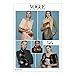 Produktbild Vogue Mustern 9234 OS Packungen/Schals und Handschuhe Schnittmuster, mehrfarbige,