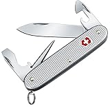 richartz taschenmesser silber Abmessungen: Höhe 12 mm, Länge 93 mm, Gewicht 71 g. Artikelnummer: 0.8201.26. Artikelname: Pioneer Alox
