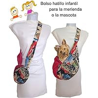 Sac de transport pour chiens petit, à la mode en Espagne, faite à la main. Coton rose et l'impression de vieux vélos. Petit mais un grand sac est fait. Il sac aussi pour les filles. lavable en machine. Exclusive n'existe pas en France. Vous pouvez acheter ici seulement