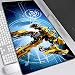 Produktbild GUOFENG Mauspad Transformers Optimus Prime Bumblebee Laptop Tastaturmatte Abschließmatte 80 x 30 cm Game Anime Schreibtischunterlage, 18, 80 * 30cm