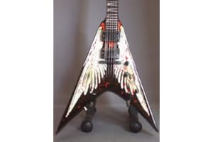 MINI GUITARS Mini Gitarre For MEGADETH DAVE MUSTAINE Engel Anzeige GESCHENK