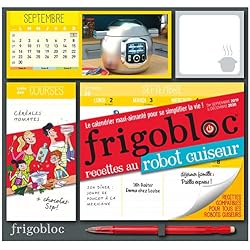 Frigobloc Robot-Cuiseur 2020 - Calendrier d'organisation familiale (de septembre 2019 à décembre 2020)