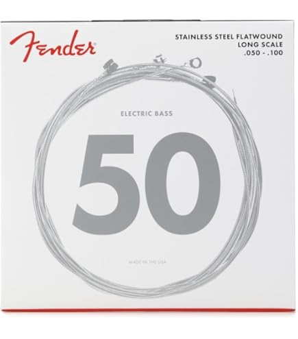 GHS Snaren 3120 Medium Schaal, 4-String Bass Precision Flats, RVS