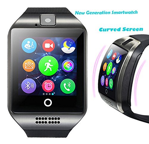 Smartwatch Bluetooth, MallTEK Smartwatch con Slot per Schede SIM and TF, Smart Watch Bluetooth Orologio Intelligente con Camera Smartwatch Band con Whatsapp Facebook Android Smart Watch