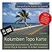 Produktbild Kolumbien Garmin Karte Topo 4 GB microSD. Topografische GPS Freizeitkarte für Fahrrad Wandern Touren Trekking Geocaching & Outdoor. Navigationsgeräte, PC & MAC