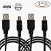 Produktbild Snner USB-Kabel für PS3 Controller-Set von 2 1.8 M (6") zu Mini Playstation 3 USB-Ladekabel
