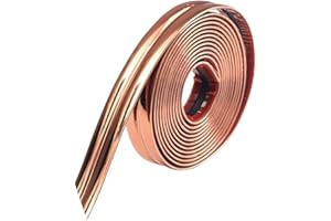 ZOSPPEI Garniture de moulure flexible de 10 pieds,moulure de plafond à décoller et à coller,protections d'angle,garniture murale,bande de calfeutrage auto-adhésive pour chambre à coucher,cuisine (or rose)