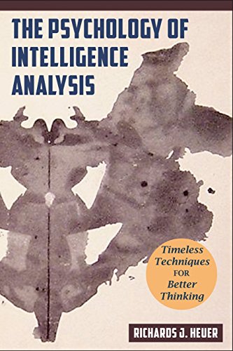 Preisvergleich Produktbild Psychology of Intelligence Analysis