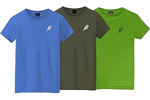 ASH BIRD Men's 3-Pack Gym T-Shirt Running Dry Fit T-Shirt Athletic Outdoor Short Sleeve Sports Top for Comfortable Workouts
