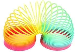 OISE ART STORE Trade Shop - Molla Arcobaleno A Spirale Scala Gioco Giocattolo Divertente Bambino 3+ Anni