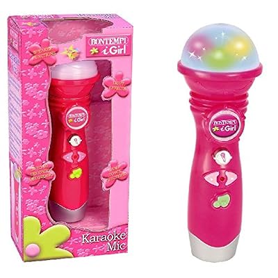 Bontempi - 412771 - Instrument De Musique - Microphone Karaoké Rose