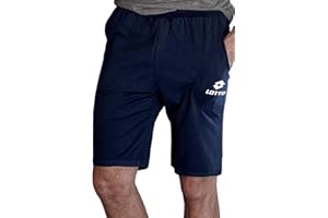 LOTTO HOMEWEAR Lotto 1 o 2 Pantalone Corto Uomo con Logo Art LA 1101. Linea Mix&Match