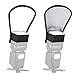 Produktbild CAM-ULATA Two-Sides Flash Diffuser Softbox Silver/White Reflector for Nikon SB-600, SB-800, SB-900, Canon Sp380EX 430EX 550EX 580EX Vivita Flash Sunpack Nissin Sigma Sony Pentax Olympus Yongnuo Flash
