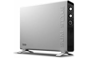 De'Longhi Slim Style HCX 3220 FTS – smukły termowentylator o mocy grzewczej 2000 W, funkcja ochrony przed zamarzaniem i opcjami transportu