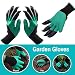 Produktbild WEBSUN Garden Genie Handschuhe mit Klauen auf jeder Hand Waterproof Digging Handschuhe für die Gartenarbeit