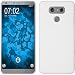 Produktbild PhoneNatic Case für LG G6 Hülle weiß gummiert Hard-case + 2 Schutzfolien