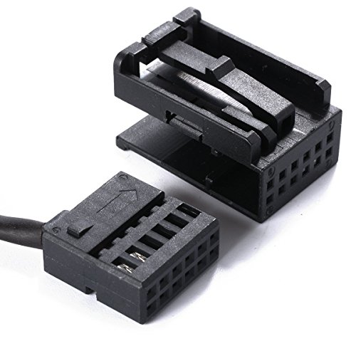 XCSOURCE® Für Ford Fokus Mondeo Entfernung Schlüssel+6000CD AUX IN Adapter Kabel AC225 - 5